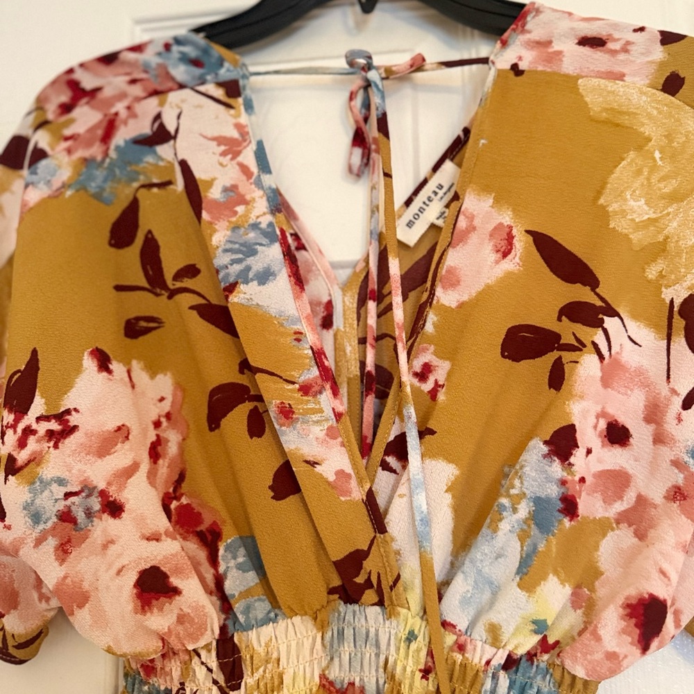 Floral Women's Dress-Multicolor